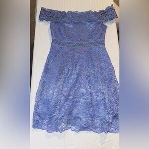 Off the shoulder Francesca’s Lacy dress